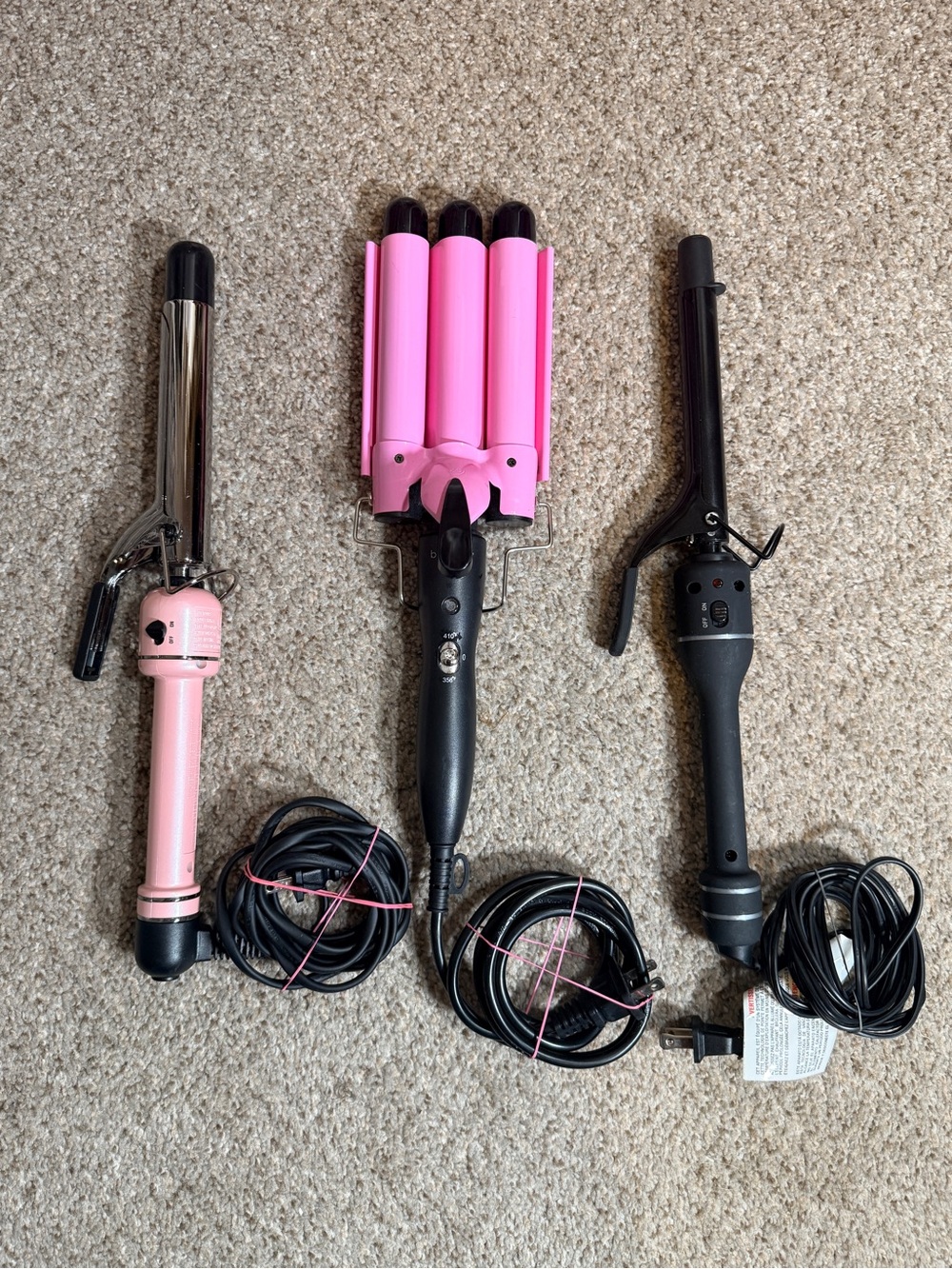 Hair Styling Tool Lot BaByliss BelissPro Hot Tools Professional BellaPro Waver